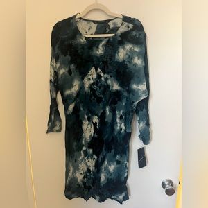 Zara dress quarter sleeve above the knee